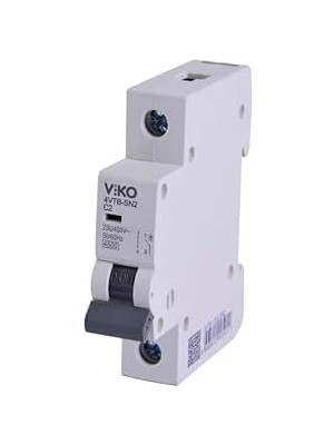 4VTB-1C02 Otomatik Sigorta 4,5ka C Tipi 1 Kutup 02A