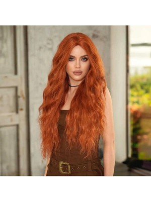 Marsilyan Bakır Afro Dalga Peruk Vip Seri
