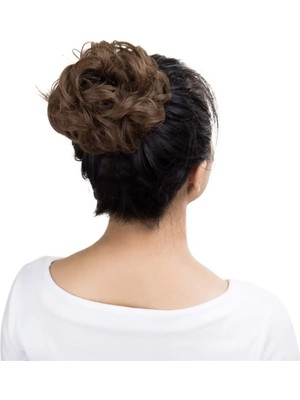 Marsilyan Kumral Topuz Tokası Pratik Saç Toplama Tokası