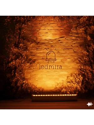 Empressco 50 cm Amber Rengi Wallwasher (Aydınlatma Ile Duvar/ Boyama)