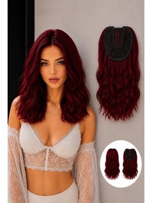 Marsilyan Kızıl Tül Tepelik Kısa Model