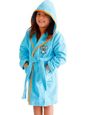 Happy Trend Milk Moo Soft Cuddles Kadife Çocuk Bornoz Cool Koala 5-6 Yaş