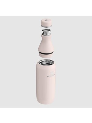All Day Slim Soğuk Su Şişesi Termosu, 0.35 Litre, Pembe Kuvars (Rose Quartz)