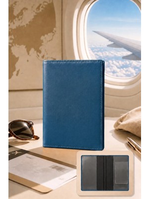 Boldy Pasaport Kılıfı - Pasaport Cüzdanı - Pasaport Koruma Kabı - Pasaport Koruyucu - Pasaportluk - Travel Wallet 1 Adet