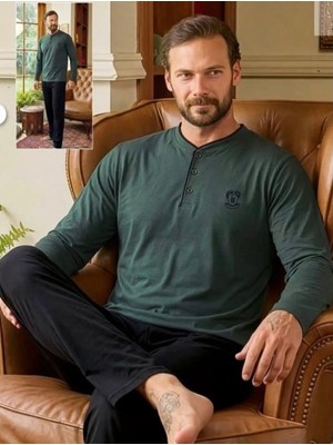 Aydoğan Erkek Uzun Kollu Pijama Takımı