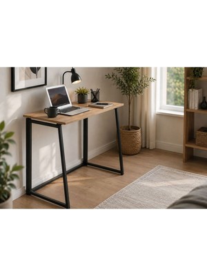 Sofmina Minimalist Çalışma Masası 72X45X70 cm – Loft Tasarım Home Ofis Masası