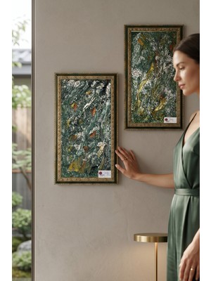 Tokyo Sanat Dokulu Soyut Tablo
