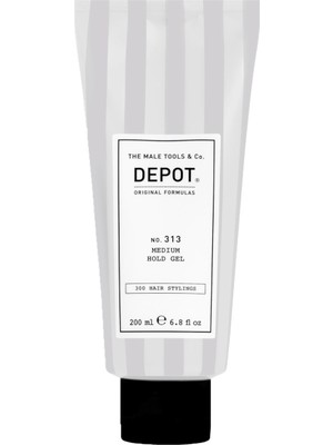 Depot No. 313 Medium Hold Orta Tutuşlu Saç Şekillendirici Jel 200 ml