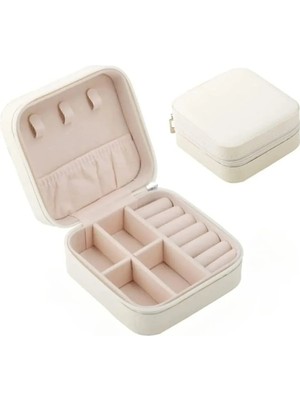 Empressco Takı Kutusu Organizer Seyahat Mücevher Aksesuar Çantası Düzenleyici 10CM*10CM*5CM