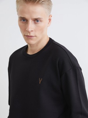 Lc Waikiki Yeni Sezon Bisiklet Yaka Erkek Kalın Sweatshirt