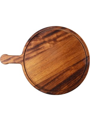 Empressco Iroko Kulplu Pizza Tahtası 30 cm
