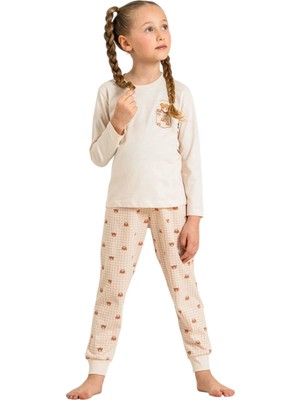 Rolypoly RP3916C Anne Kız Uzun Kol Pijama Takım (Kız Çocuk)