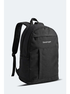 Slazenger Leroy Unisex  Siyah Sırt Çantası