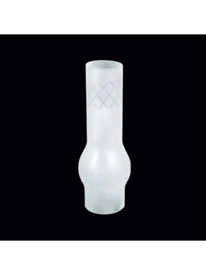Empressco Avize,lamba Camı.küçük Boy.mat,dekorlu.alt ÇAPI:7,00CM.H:25.50CM.