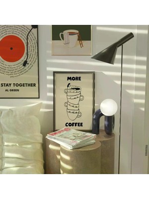 Empressco Çerçeveli Kahve Köşesi Tablo - Mutfak Tablo - Kitchen Wall Art - Trend Tablo - KAHVE1002