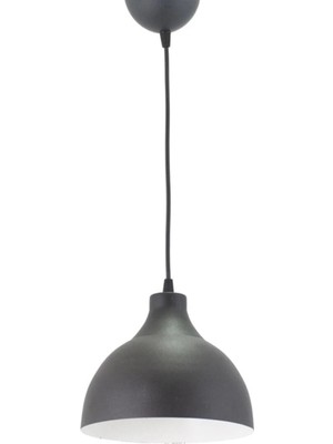 Empressco Rima Modern Salon - Mutfak - Cafe Metal Sıvama Renkli Tekli Sarkıt Avize (Çap 20CM)