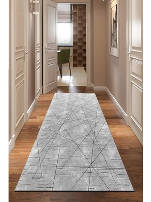 Aymira Home Baskı Dört Mevsim Kaymaz  Yıkanabilir Kesme Koridor Mutfak ve Oda Kesme Yolluk Halı