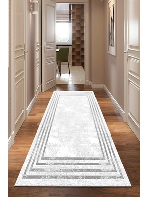 Aymira Home Dijital Baskı Dört Mevsim Kaymaz Taban Yıkanabilir Kesme Koridor Mutfak Oda Yolluk Halı