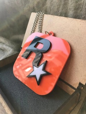 Empressco Pleksi Rockstar Dikiz Ayna Süsü Aksesuar
