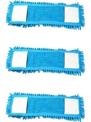 Empressco Mikrofiber Islak Kuru Nemli Makarna Şönil Palet Tablet Mop Yedeği - 50 Cm. - 3 Adet