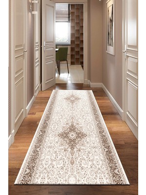 Aymira Home Dijital Baskı Dört Mevsim Kaymaz Taban Yıkanabilir Koridor Mutfak ve Oda Kesme Yolluk Halı