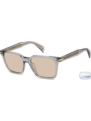 David Beckham Unisex Kemik Güneş Gözlüğü Db 1199/g/s Gri çerçeve Pembe Uv 400 C