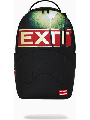 Sprayground Exit Night Out Kabartmalı Köpekbalığı Unisex Sırt Çantası