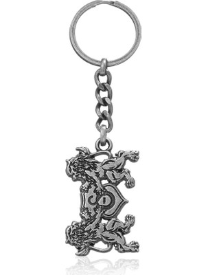 GS Store Galatasaray Aslan Royal Metal Anahtarlık GSKEY24010
