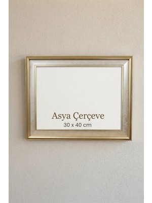 Asya Çerçeve 30 x 42 cm (A3 Ebatı) Selçuklu Saray Serisi Camlı Oda Mutfak Salon Koridor Poster Puzzle Forma ve Resim Çerçevesi