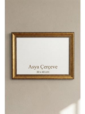 Asya Çerçeve 30 x 40 cm Hürrem Sultan Serisi Camlı Oda Mutfak Salon Koridor Poster Puzzle Forma ve Resim Çerçevesi