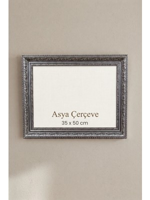 Asya Çerçeve 35 x 50 cm Saltanat Serisi Camlı Oda Mutfak Salon Koridor Poster Puzzle Forma ve Resim Çerçevesi