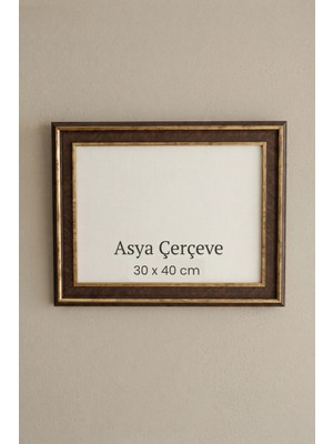 Asya Çerçeve 30 x 42 cm (A3 Ebatı) Selçuklu Saray Serisi Camlı Oda Mutfak Salon Koridor Poster Puzzle Forma ve Resim Çerçevesi