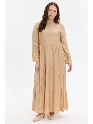 Kado Moda Kado Online Hakim Yaka Kat Kat Kadın Elbise