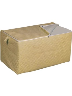 Empressco 3 Adet Extra Telalı Kaliteli Yorgan Hurcu & 100X50X50 cm Ölçüde Hurç Krem