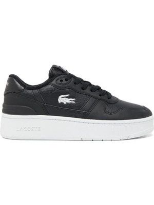 Lacoste T-Clip Platform Hakiki Deri Kadın Siyah Sneaker