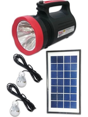 TeknoKapsül Solar Güneş Enerjili Fener Işıldak LED Ampül WT-315