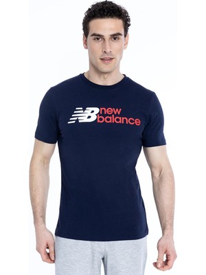 New Balance MNT1354 Lacivert Erkek Tişört