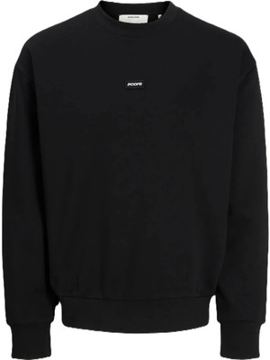 Jack & Jones Jack&jones Jcoclub Badge Sweat Crew Neck Erkek Sweatshirt 12300444