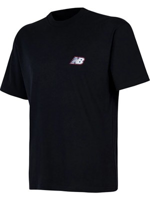 New Balance MNT1647 Siyah Erkek Tişört