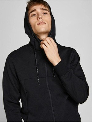Jack & Jones 12204926 Jcoaır Sweat Zıp Hood Noos. Erkek Hoodie Sweatshirt