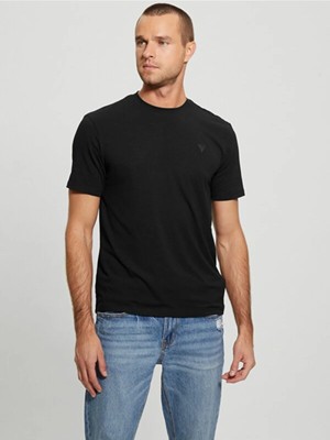 Guess Hedley Erkek Aktif Modal Karışımlı Regular Fit T-Shirt