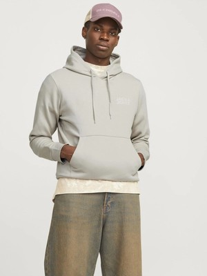 Jack & Jones Kapuzenpullover Logolu Kapşonlu