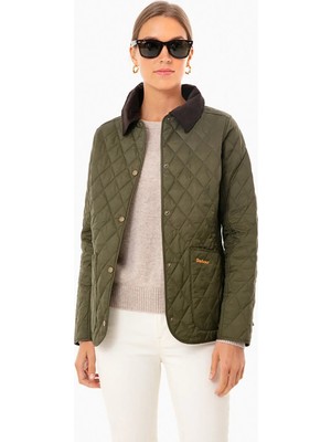 Barbour Annandale Terracotta Kapitone Ceket OL91 Olive