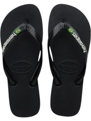 Havaianas Brasıl Logo Erkek Siyah Terlik - 4110850