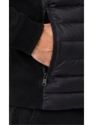 Lacoste Siyah Slim Fit Baharlık Mont