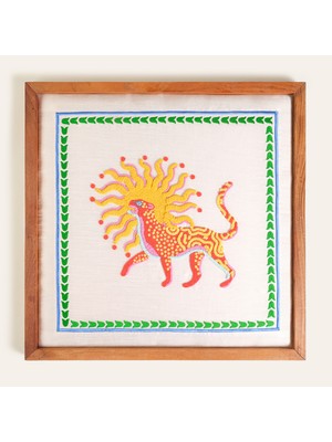 Zsa Zsa Zsu Dadri Sarı Tablo 60x60 Cm