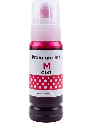 TeknoKapsül Canon GI-41M **kutusuz** Kırmızı Şişeli Mürekkep 70ML