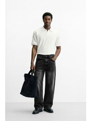 Banny Jeans Erkek Skater Fit Jean Pantolon Antrasit