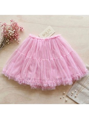 Dereff Tütü Etek (Açık Pembe) 9-10 Yaş