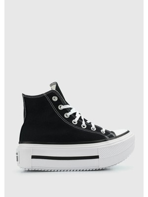 Converse Chuck Taylor All Star Lıft Double Stack Siyah Kadın Sneaker A12975C